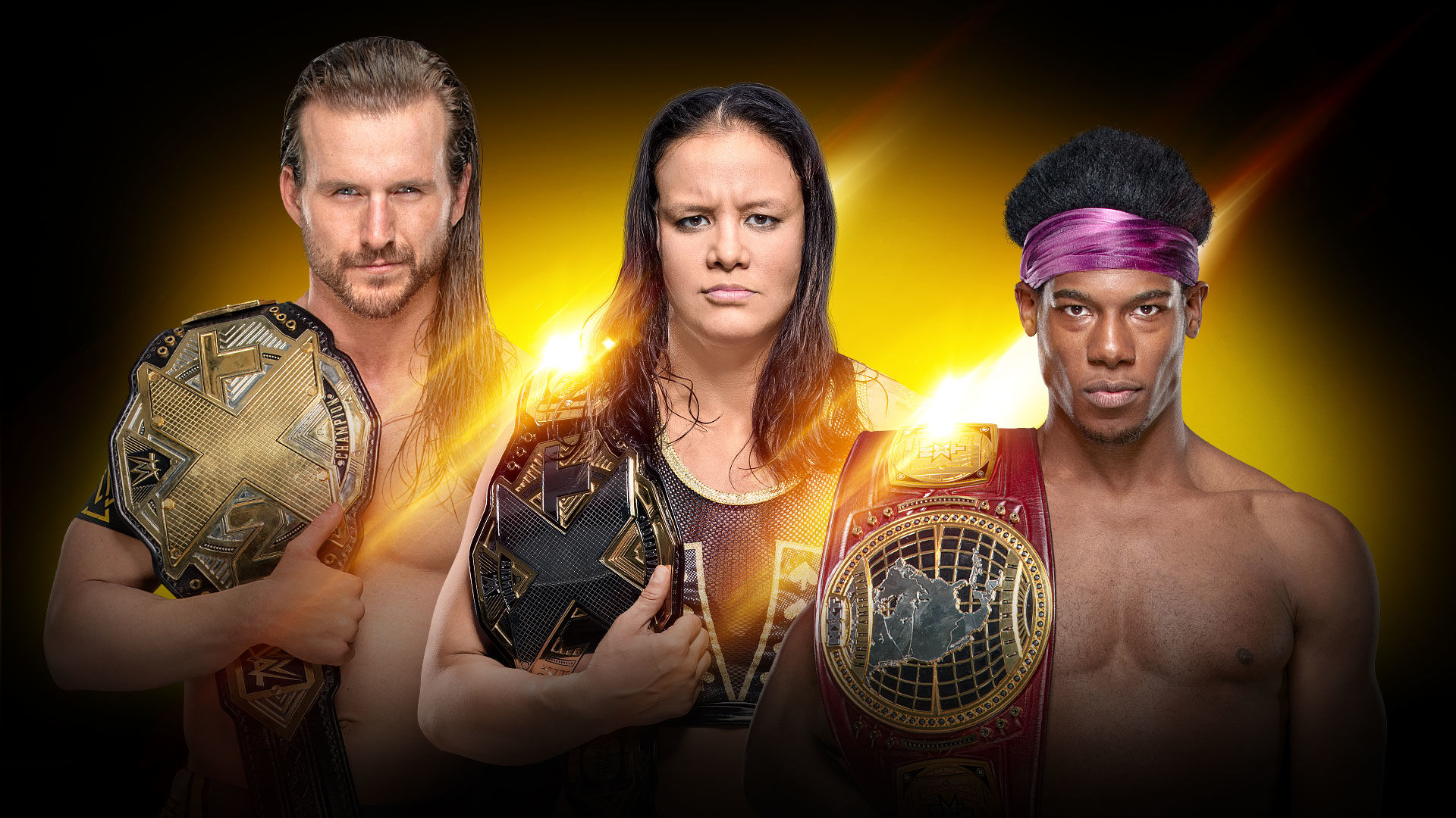 WWE NXT Adam Cole, Shayna Baszler and Velveteen Dream
